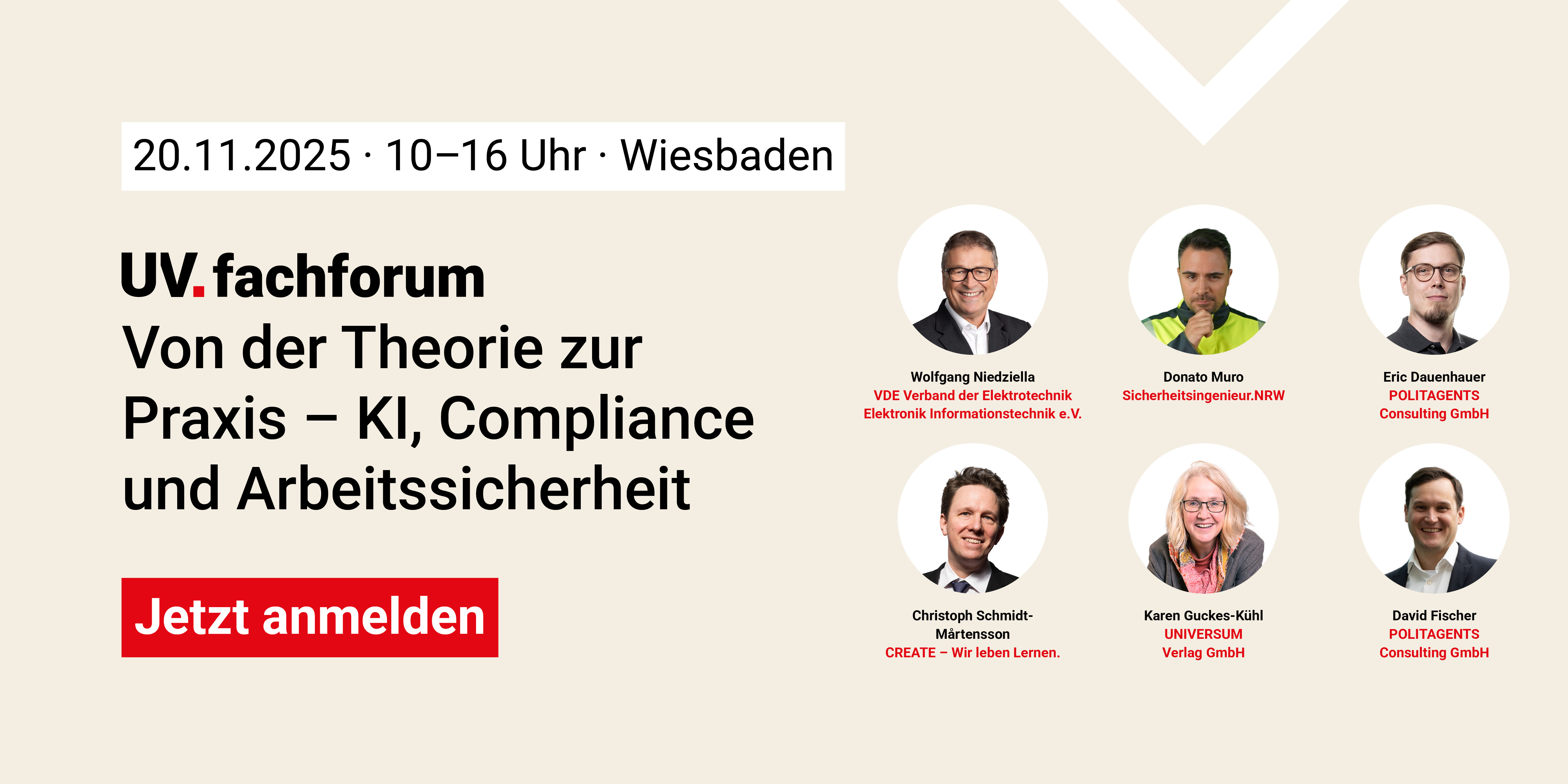 UV.fachforum am 20.11.2025 in Wiesbaden